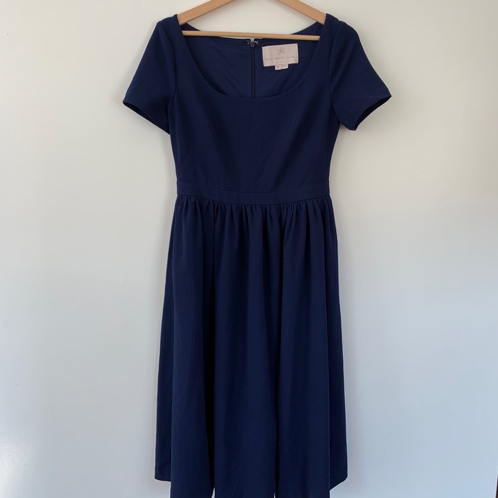 Gal Meets Glam Annie Scuba Crape Fit and Flare